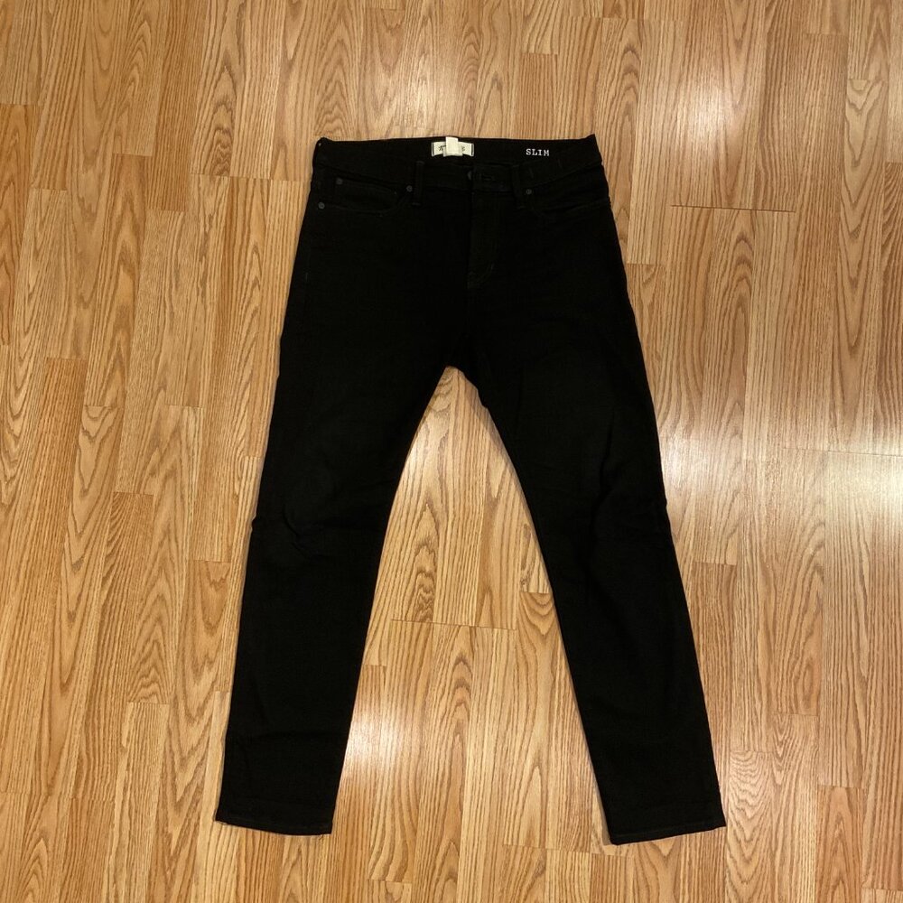 Madewell COOLMAX Slim Jeans in black 33x32